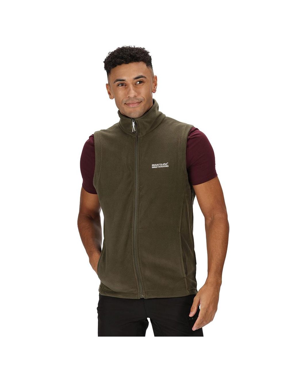Regatta Green Tobias Ii Quick-Drying Soft Touch Bodywarmer for men