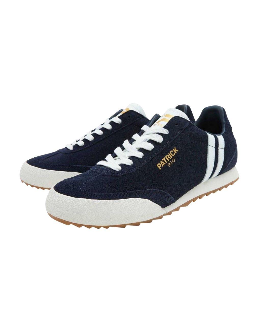 Patrick Blue Rio Suede Trainers for men
