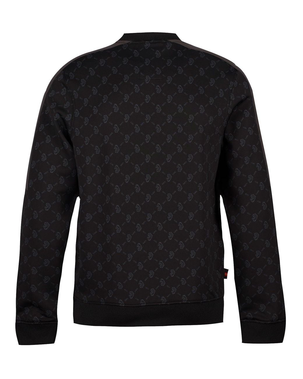 Luke 1977 Black Gazzas Tears Overprint Sweatshirt for men