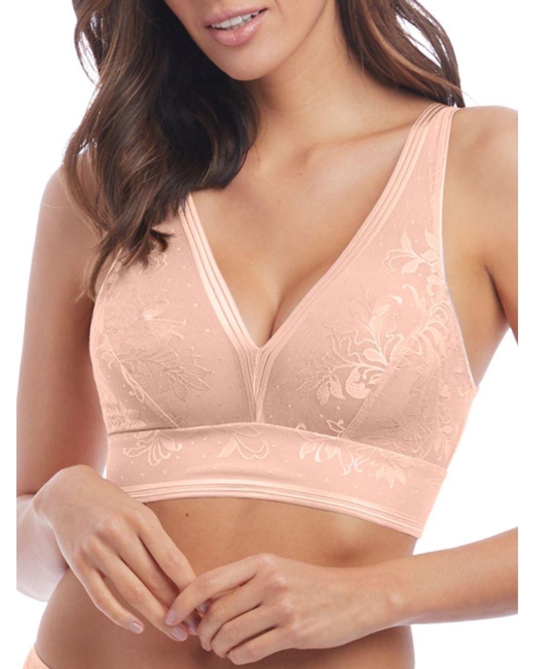 Wacoal Brown Net Effects Bralette