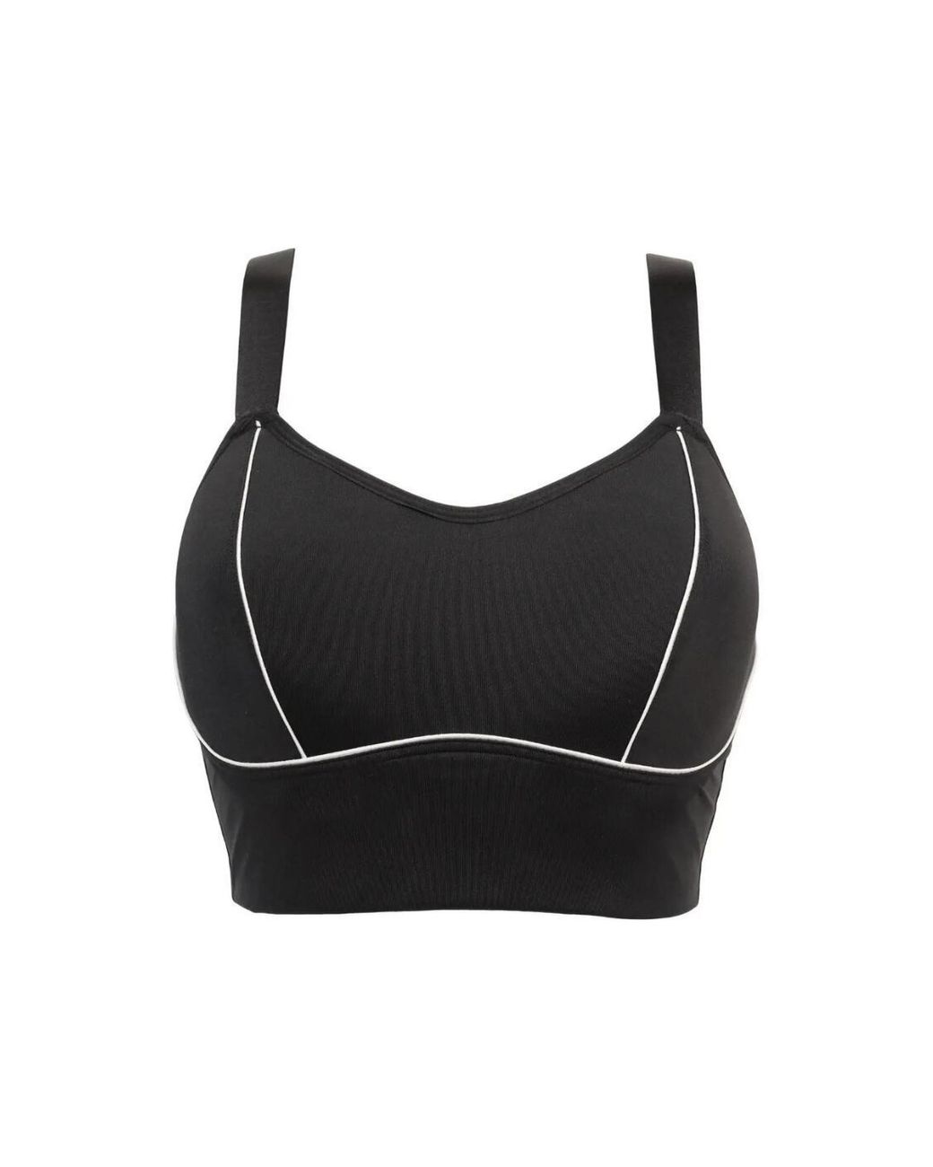 Pour Moi Black 97012 Energy Pulse Longline Padded Sports