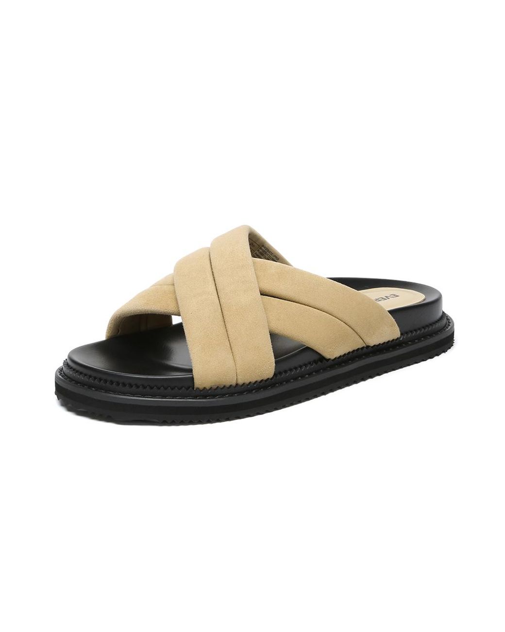 EverAu Australia Brown Ever Au Rylan Slides With Sole