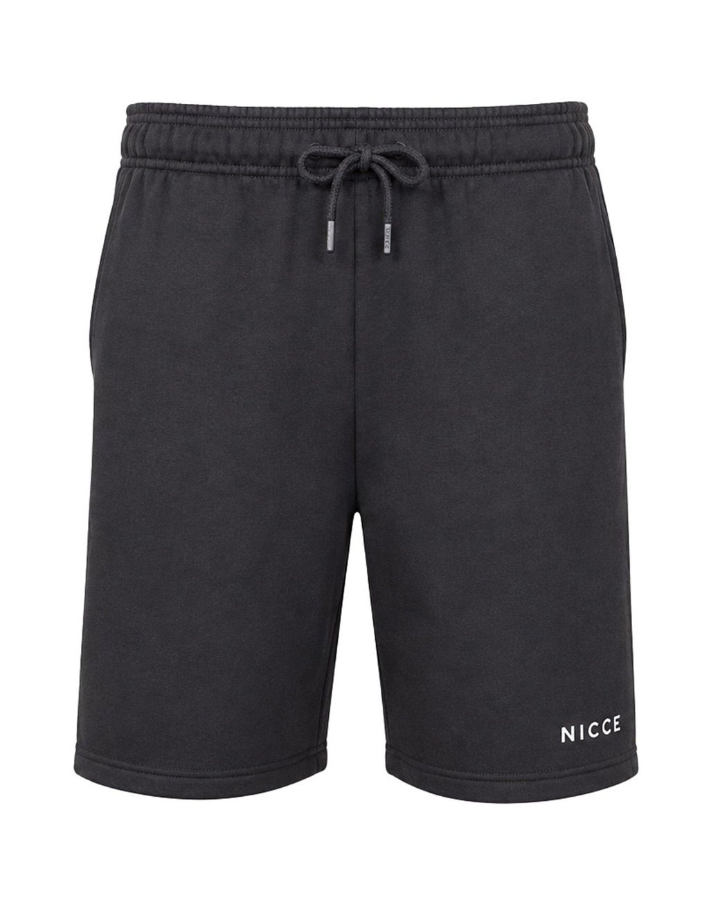 Nicce London Gray Orginal Logo Shorts for men