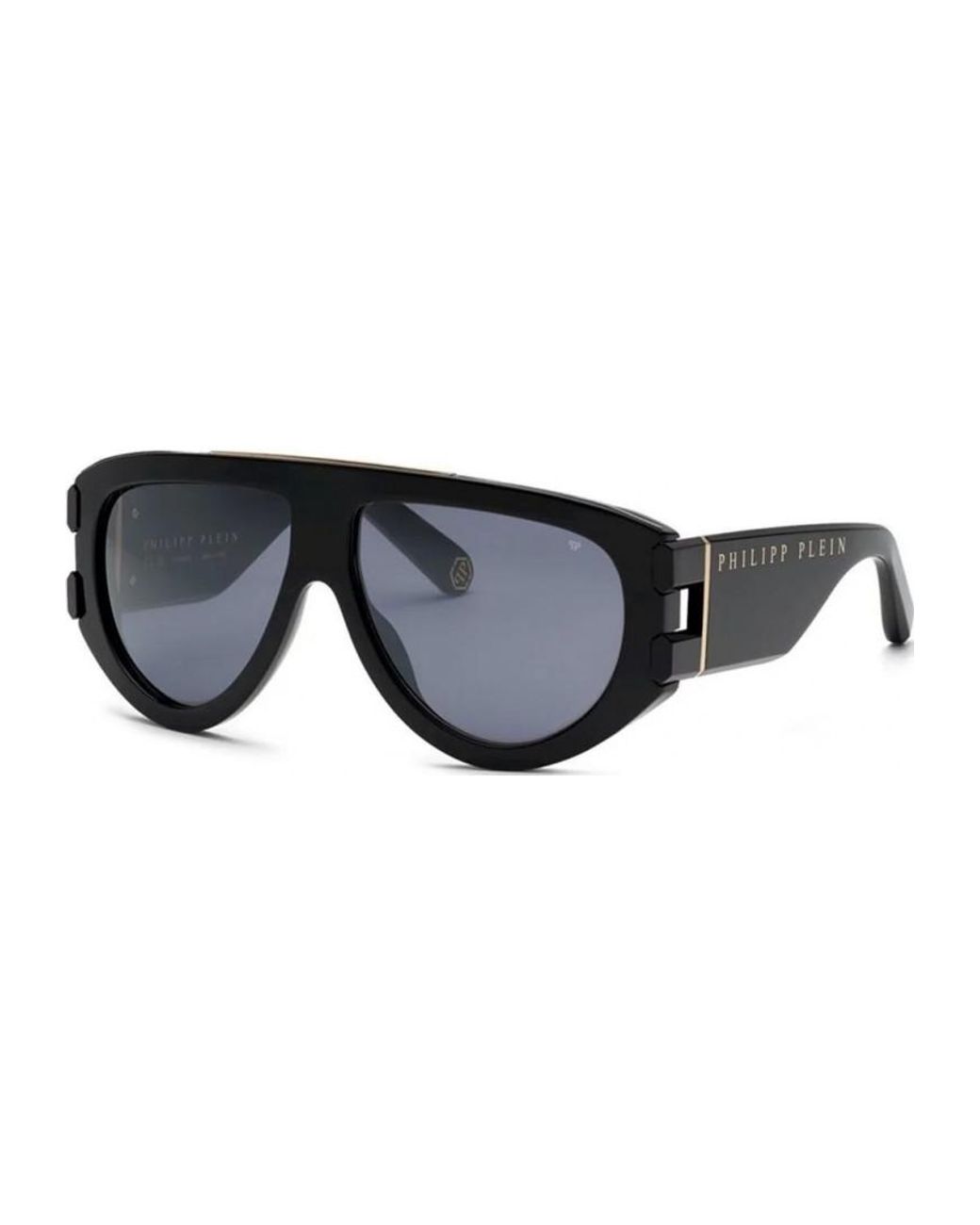Philipp Plein Black Spp127M-60700G Spp127M 60 700G Sunglasses for men