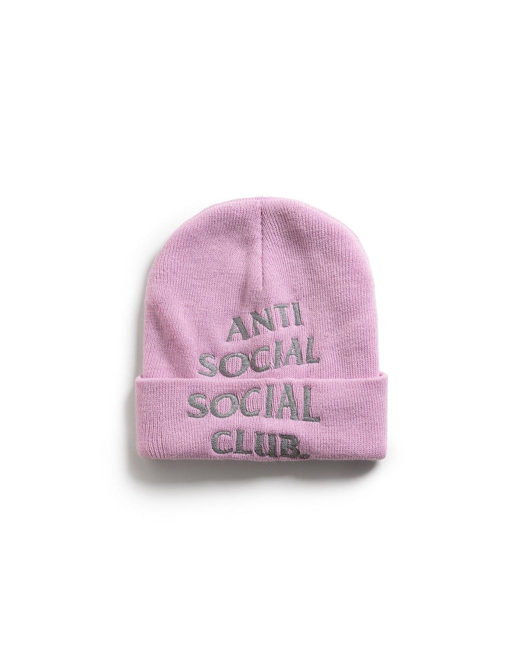 ANTI SOCIAL SOCIAL CLUB Purple Anti Social Club Assc Embroidered Beanie