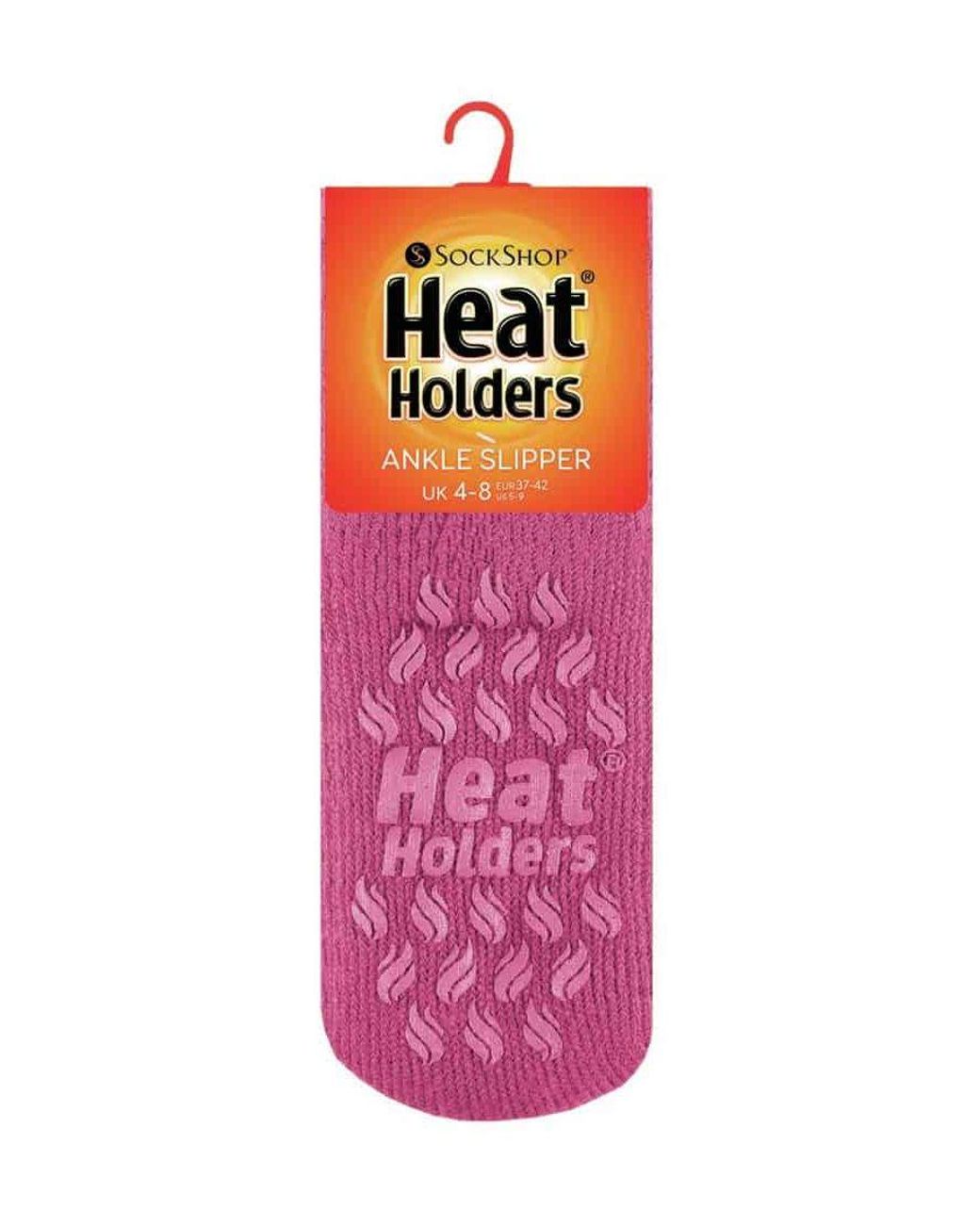 Heat Holders Purple Ladies 2.3 Tog Thermal Low Cut Ankle Slipper Socks