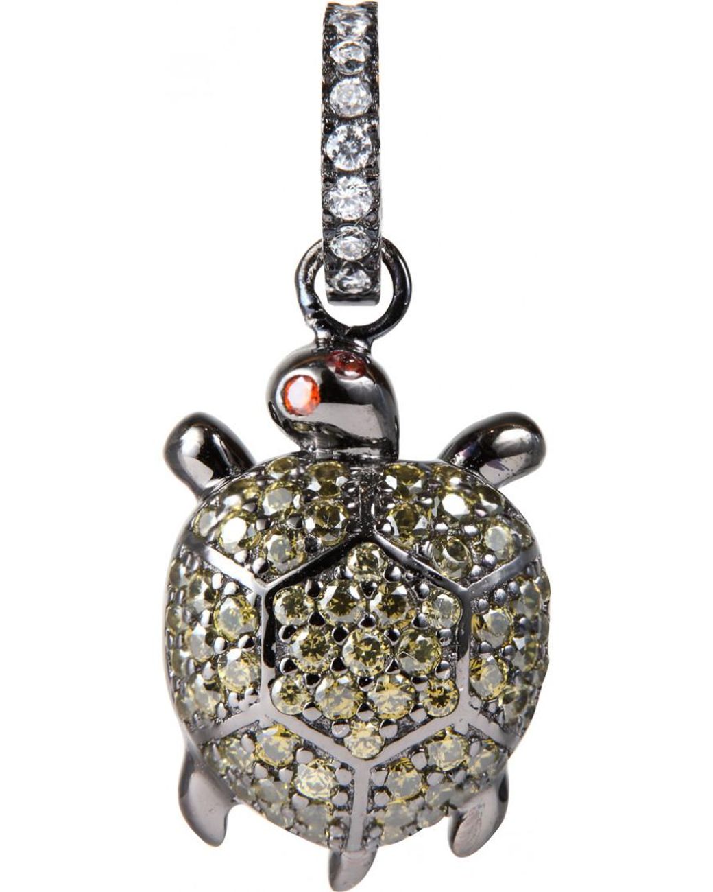 Lancaster White Jla-Pen-Turtle-3 Ladies Charm