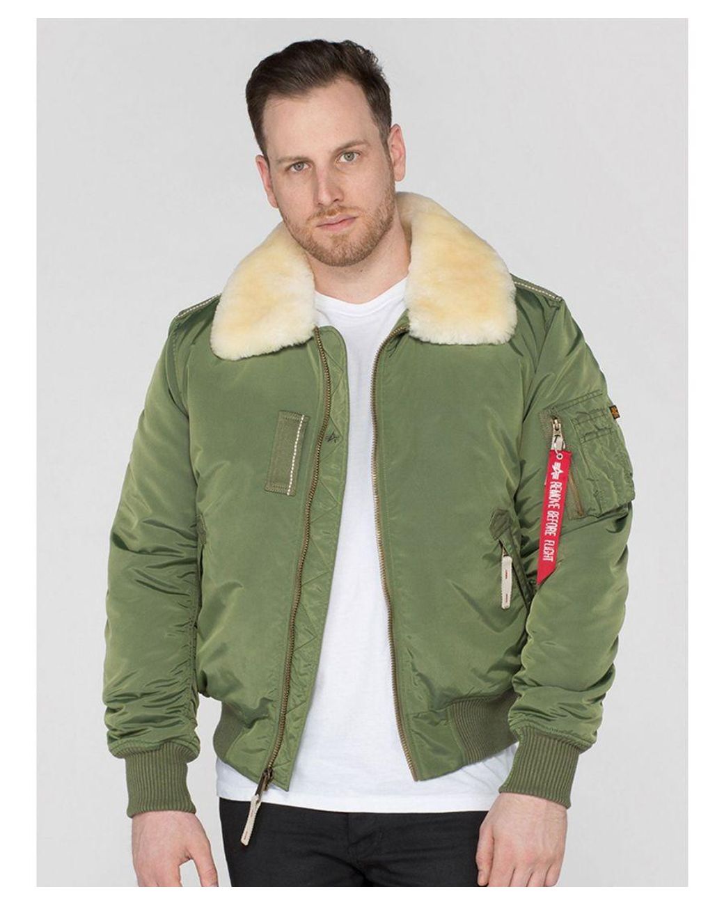 Alpha industries injector iii grey black discount