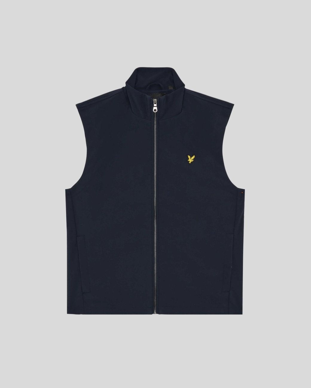 Lyle & Scott Blue Mesh-Back Softshell Gilet for men