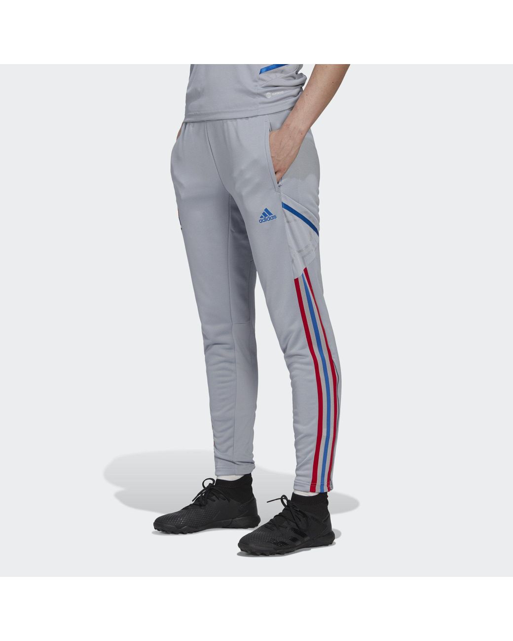 Adidas Originals Blue Olympique Lyonnais Tiro 21 Training Pants