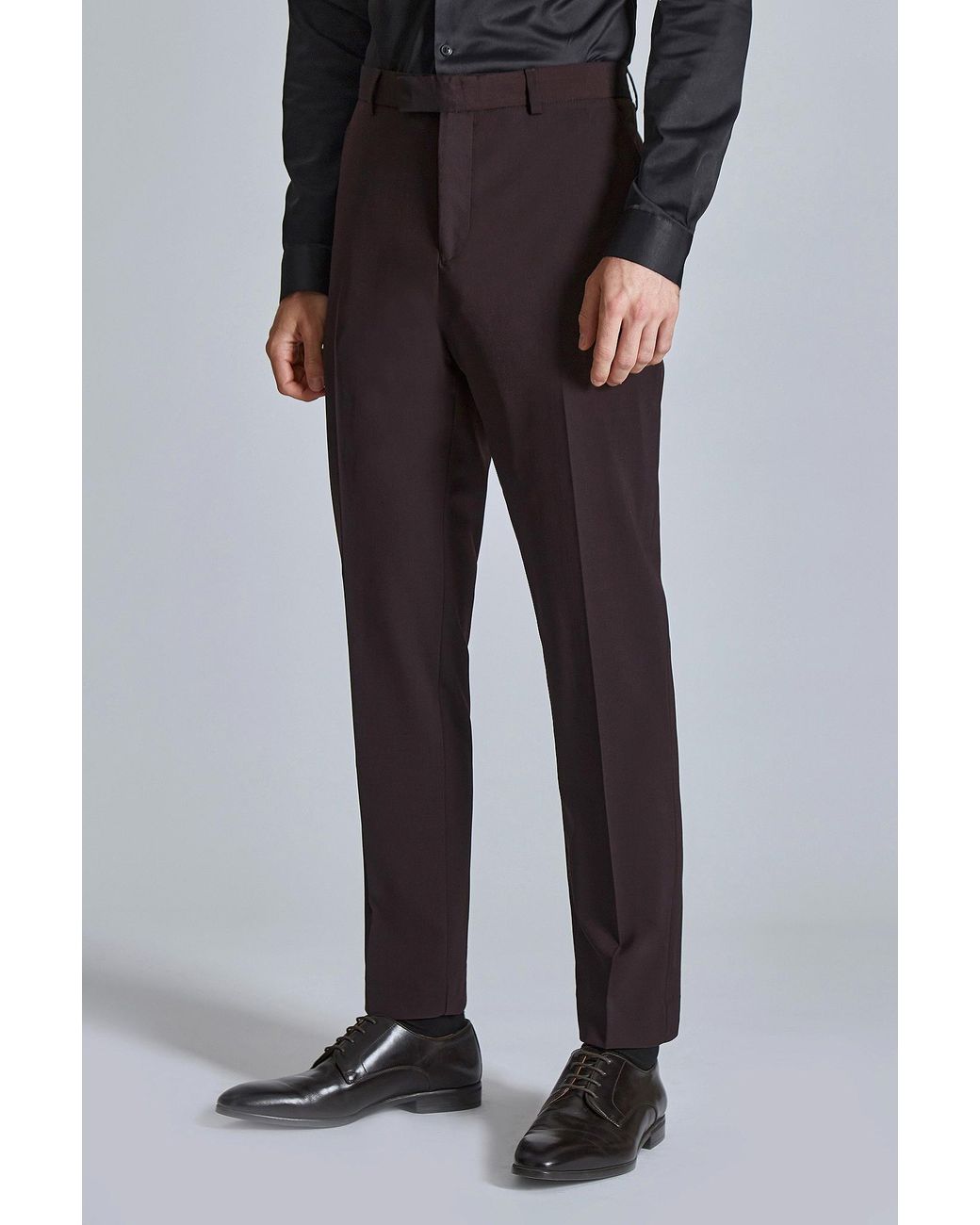 Ted Baker Black Slim Fit Suit Trouser for men
