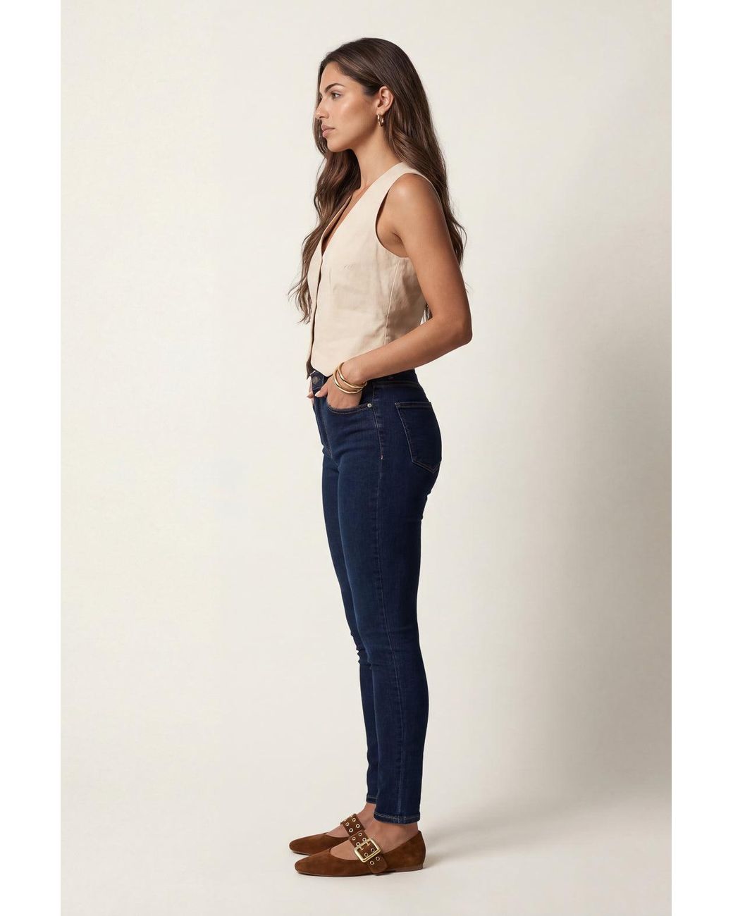Urban Bliss Blue Skinny Jean