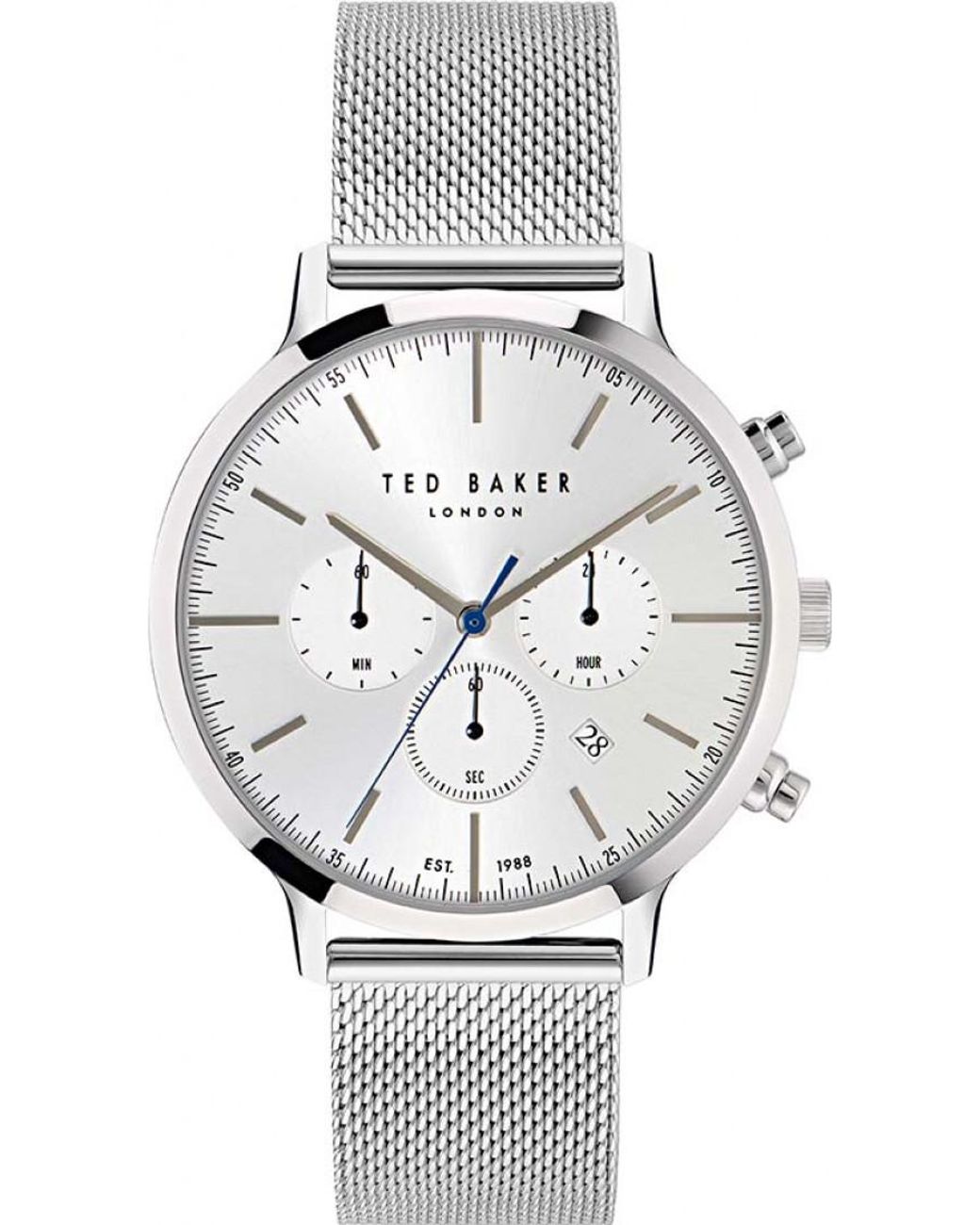 Ted Baker Gray Bkphaf408 Haarvin Watch for men