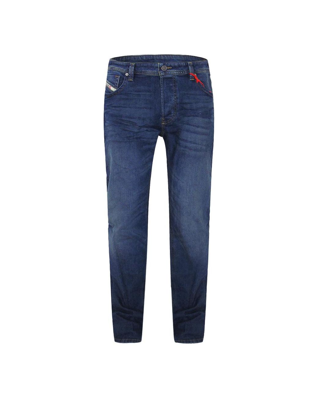 DIESEL Blue Larkee-X Denim Jeans Cotton for men