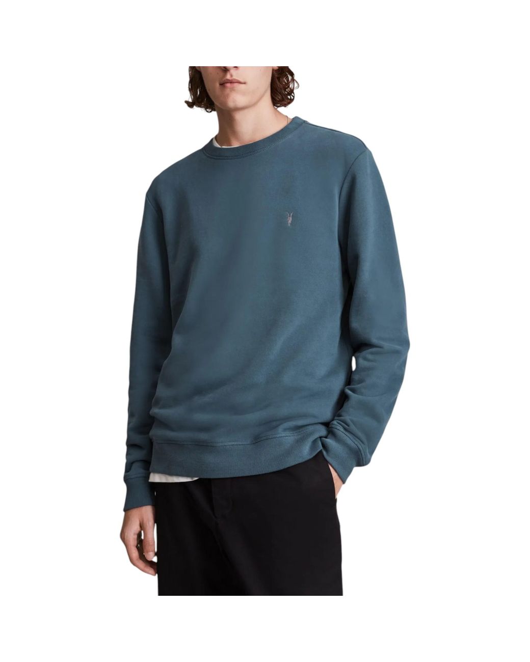 AllSaints Blue Reven Sweatshirts for men