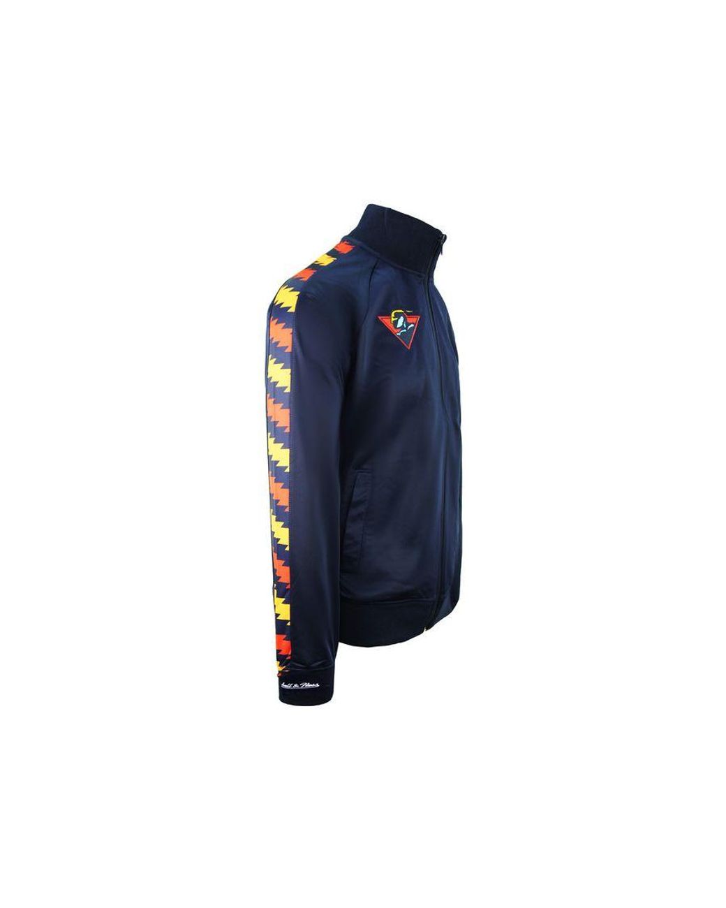 Mitchell & Ness Blue Nba Golden State Warriors Track Jacket for men