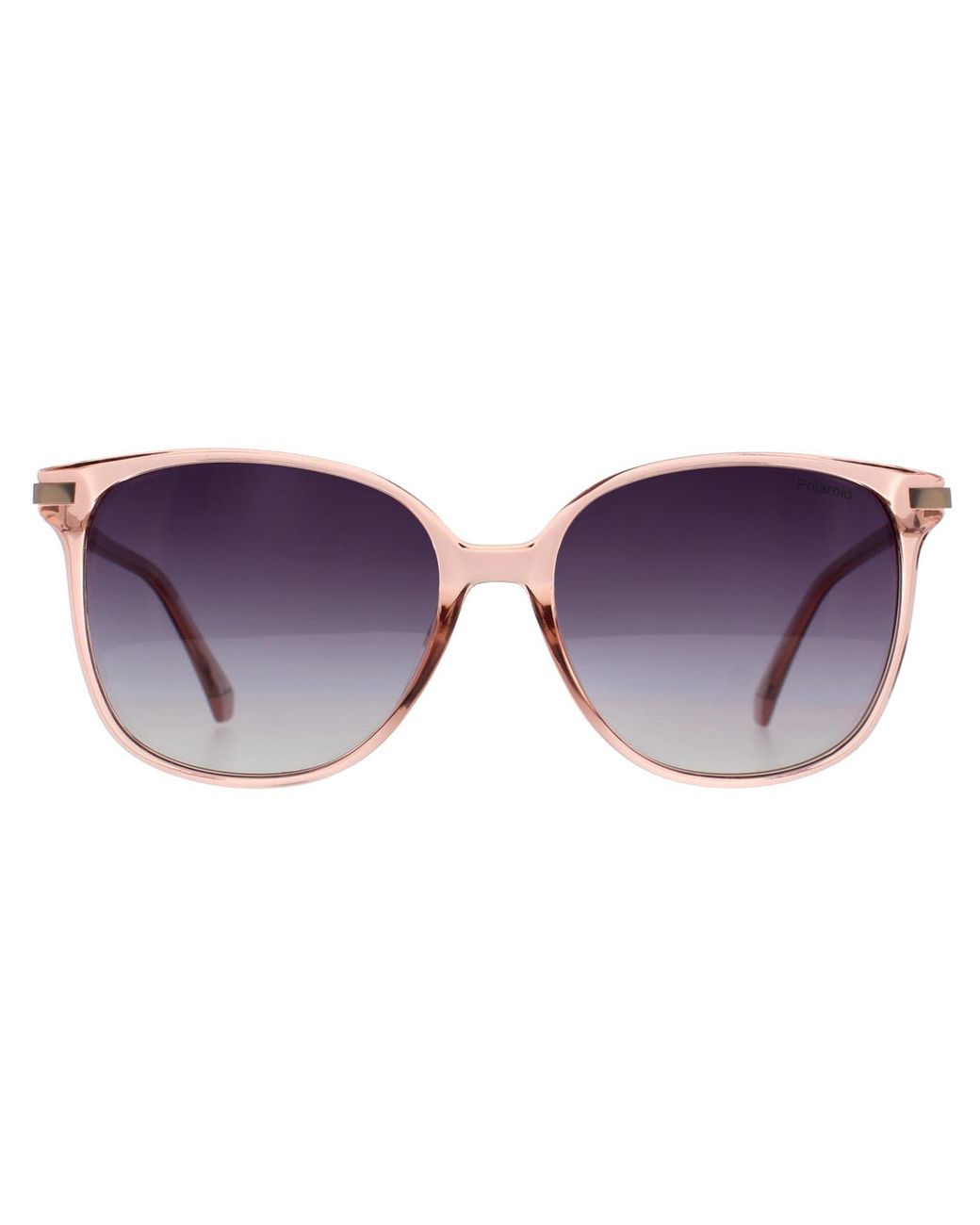 Polaroid Purple Square Transparent Lilac Copper Gradient Polarized Pld 4170/G/S/X