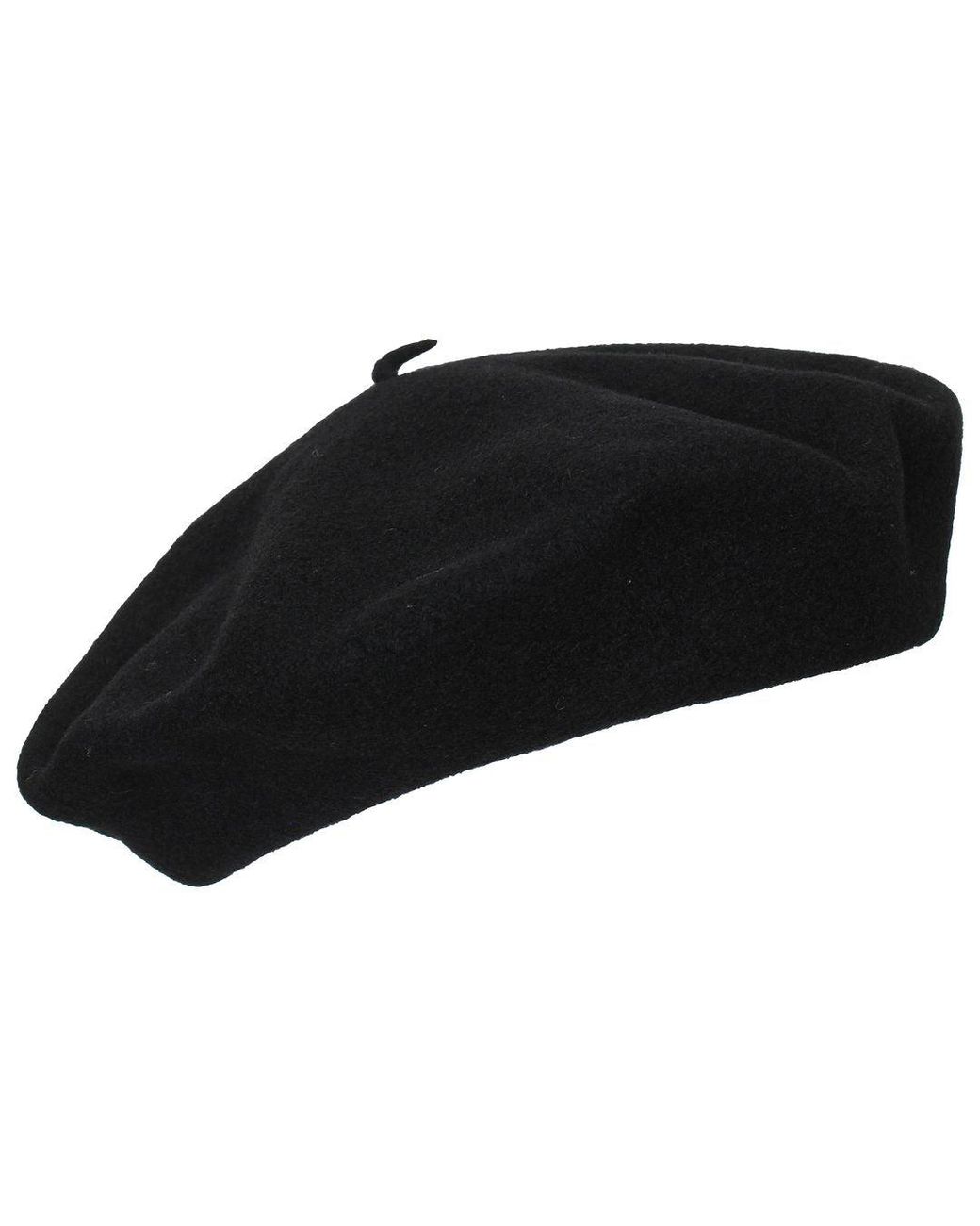 Kangol Black Beret Hat