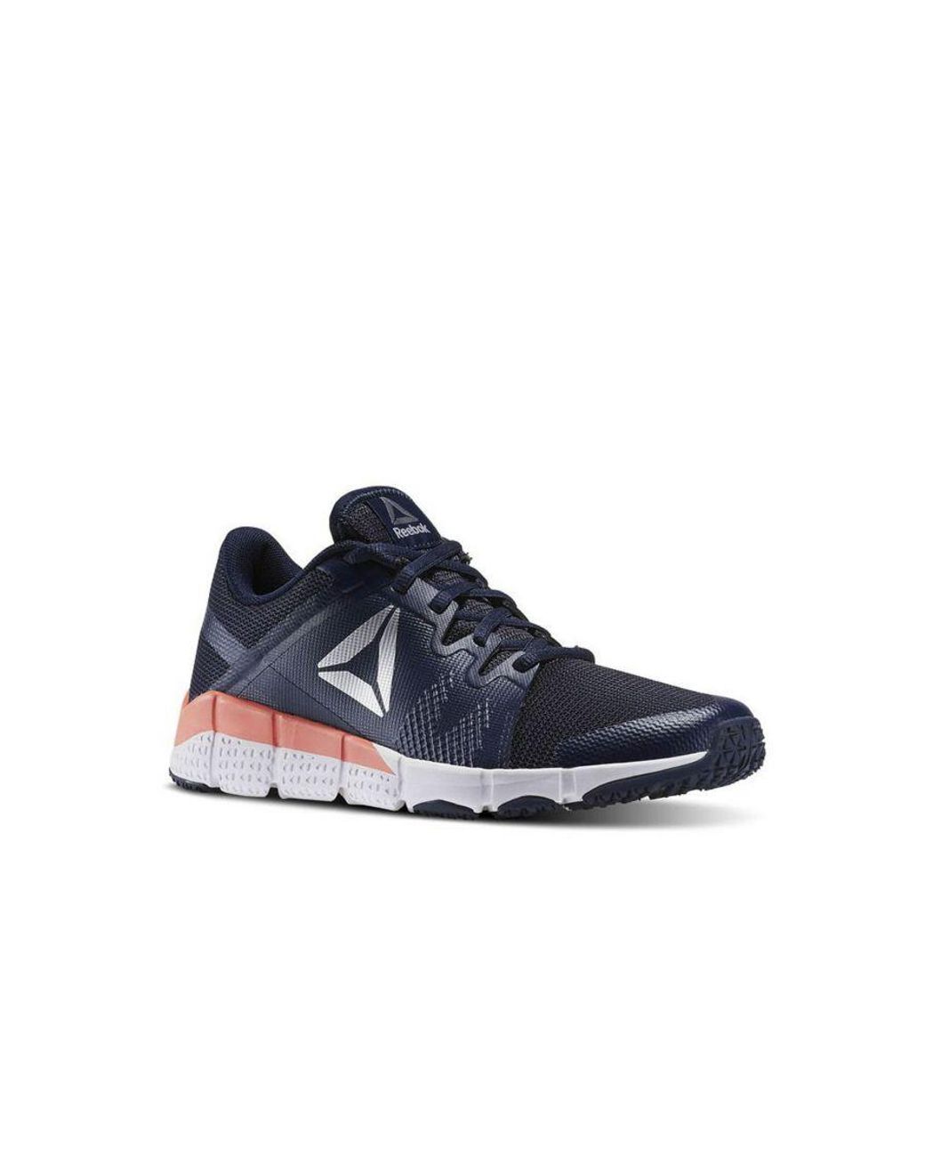 Reebok Blue Trainflex Lace-Up Synthetic Running Trainers Bd4921