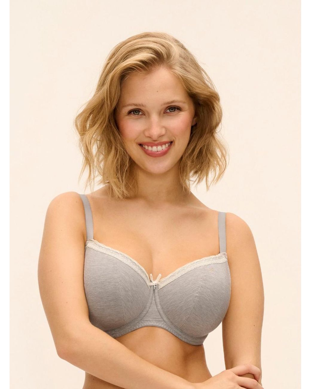 Freya Gray Flirt Padded Half Cup Bra