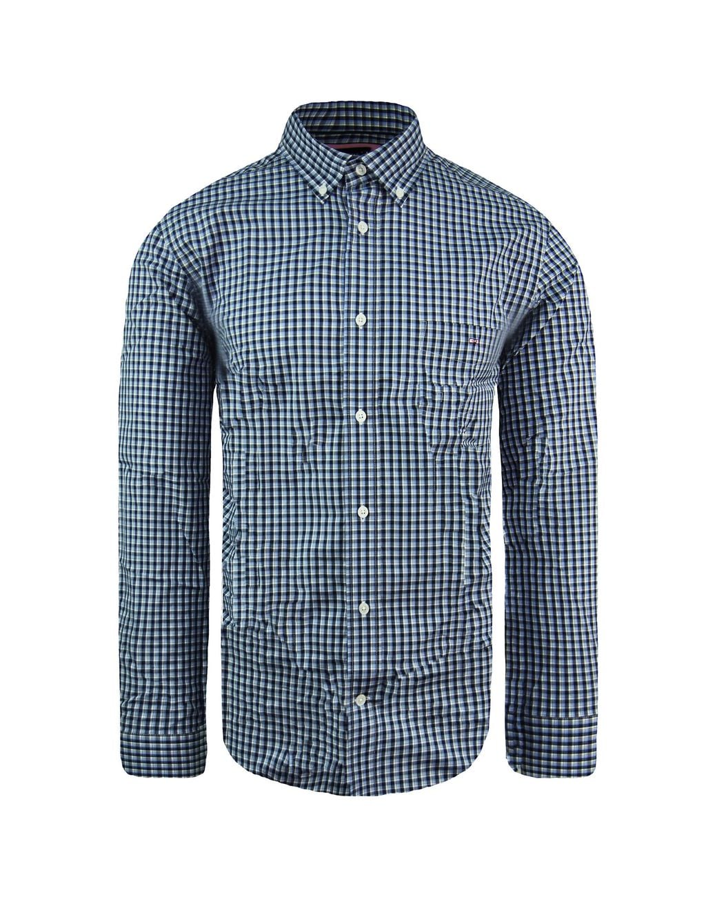 Eden Park Blue Paris Regular Shirt for men