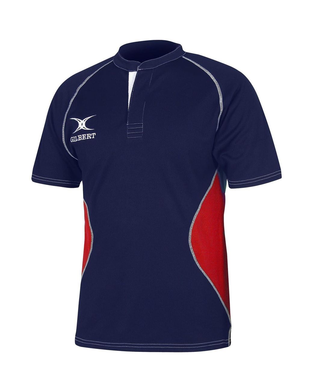Gilbert Blue Short Sleeve Raglan Shirt for men