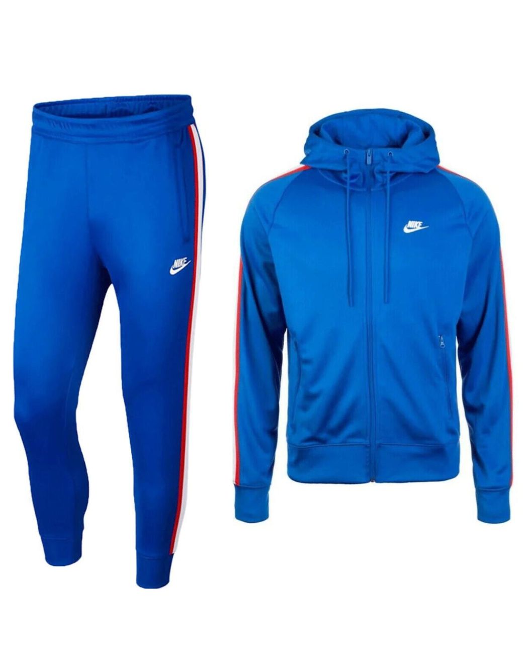 Nike Blue Tribute Poly Tracksuit for men