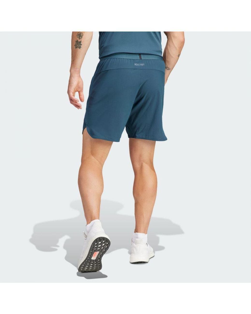 Adidas Originals Blue Designed For Training Hiit Shorts for men