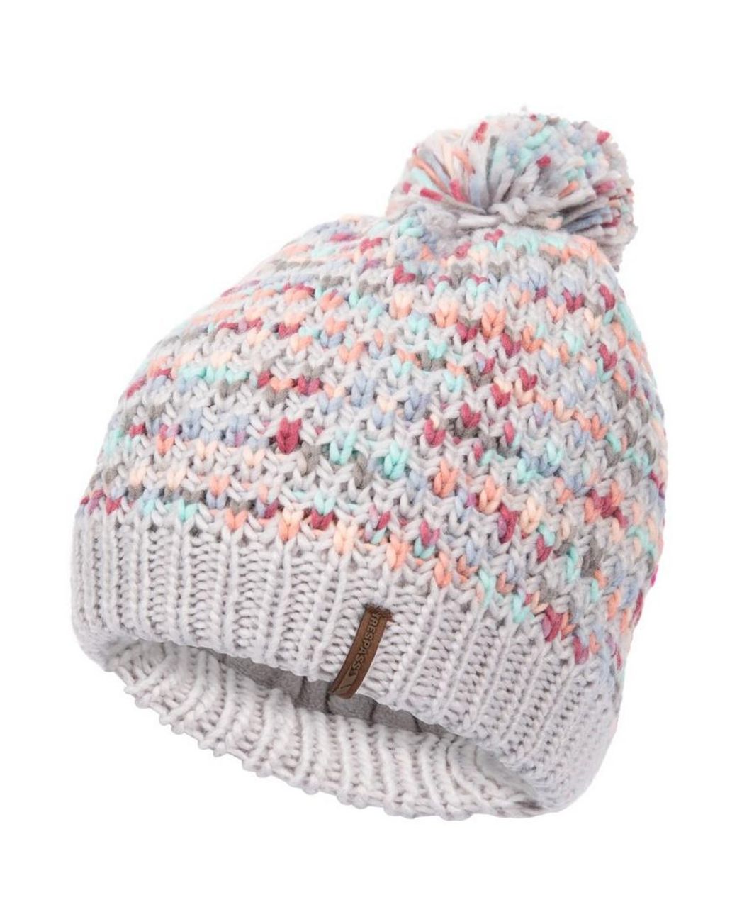 Trespass White Ladies Irmina Space Dye Beanie (Pale)