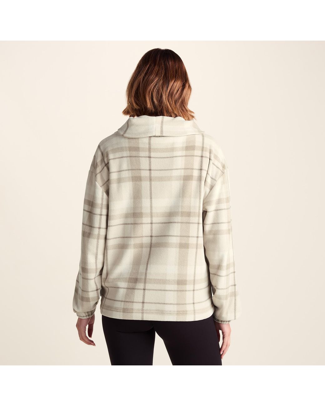 TOG24 Natural March Relaxed Fit Microfleece Pullover