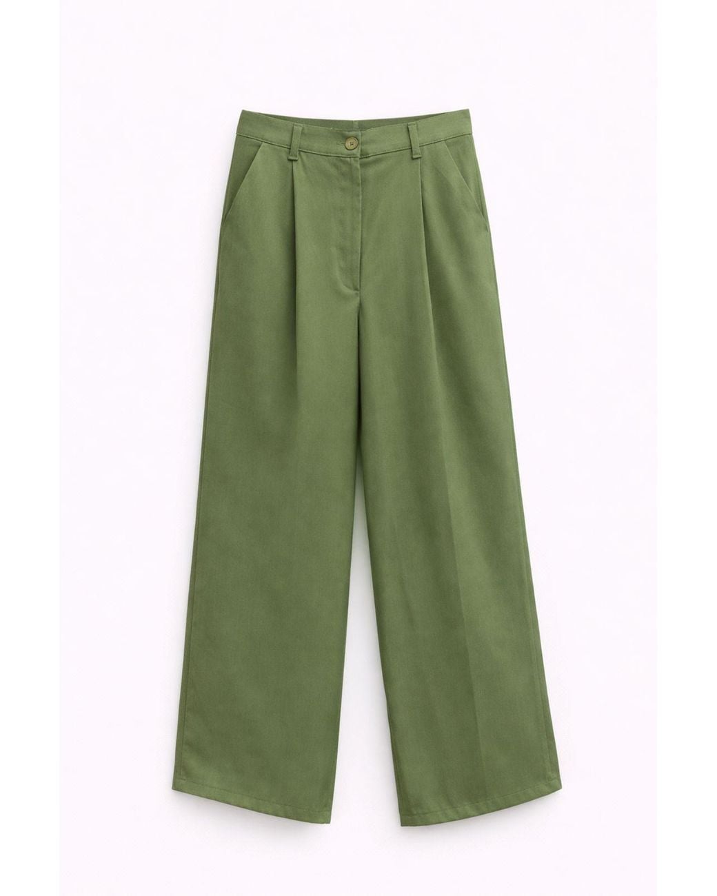 MixRay Green Elastane Pants