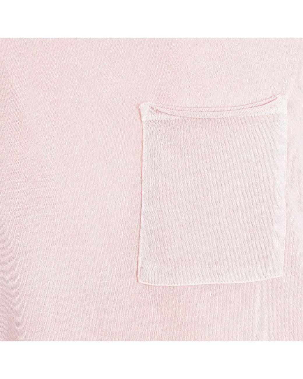 ELEVEN PARIS Pink Abdel Short Sleeve Round Neck T-Shirt 17S1Ts01