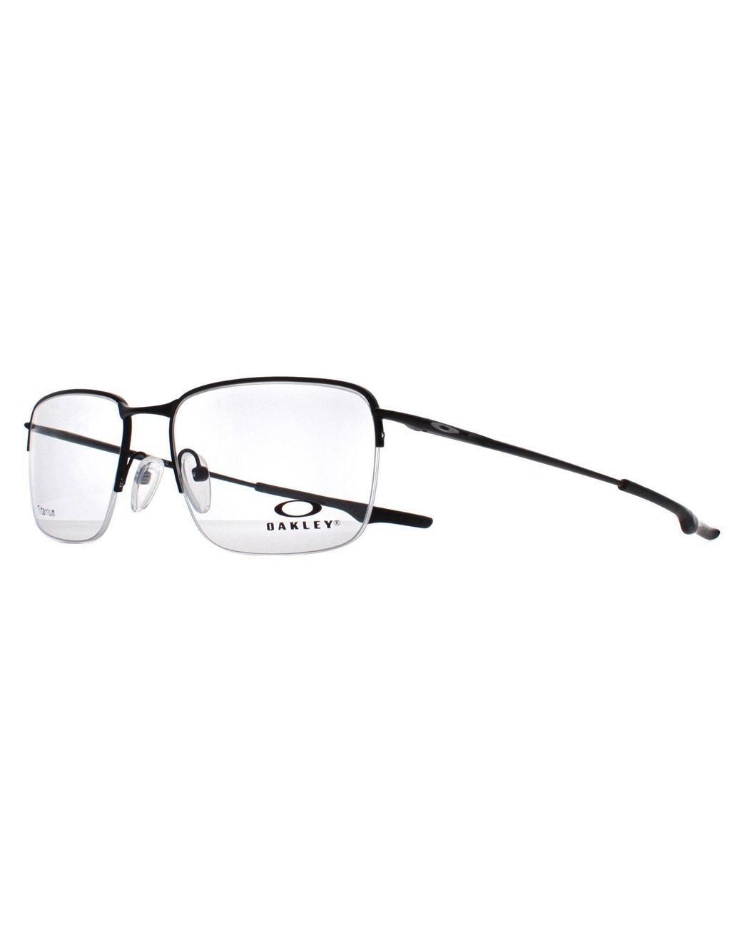Oakley Brown Half Rimless Satin Ox5148 Wingback Sq Metal for men
