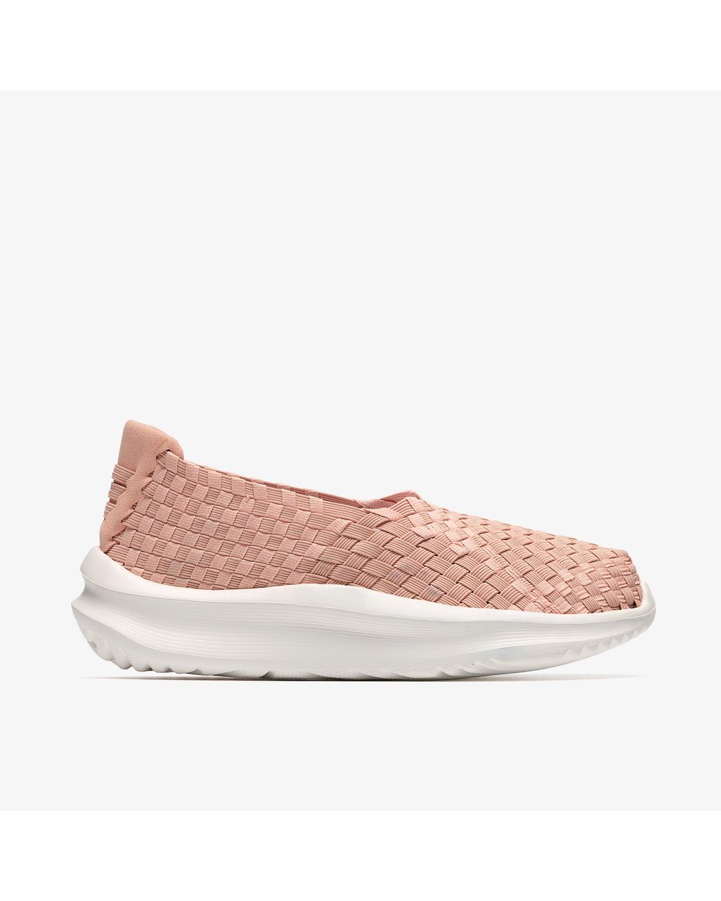 Clarks Pink Solevana Weave Pale Peach Shoes