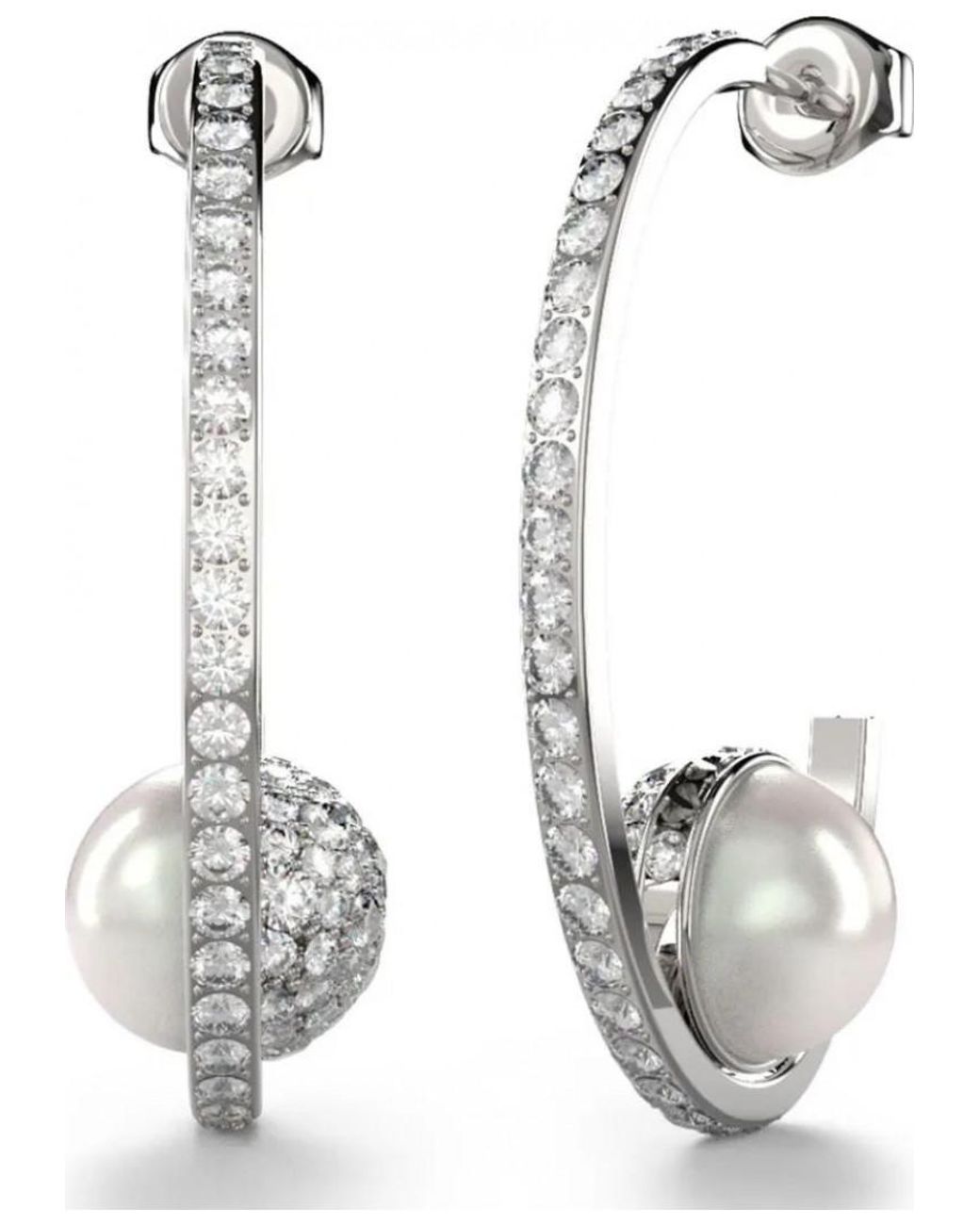 Guess White Jube04452Jwrht-U Ladies Calypso Earrings