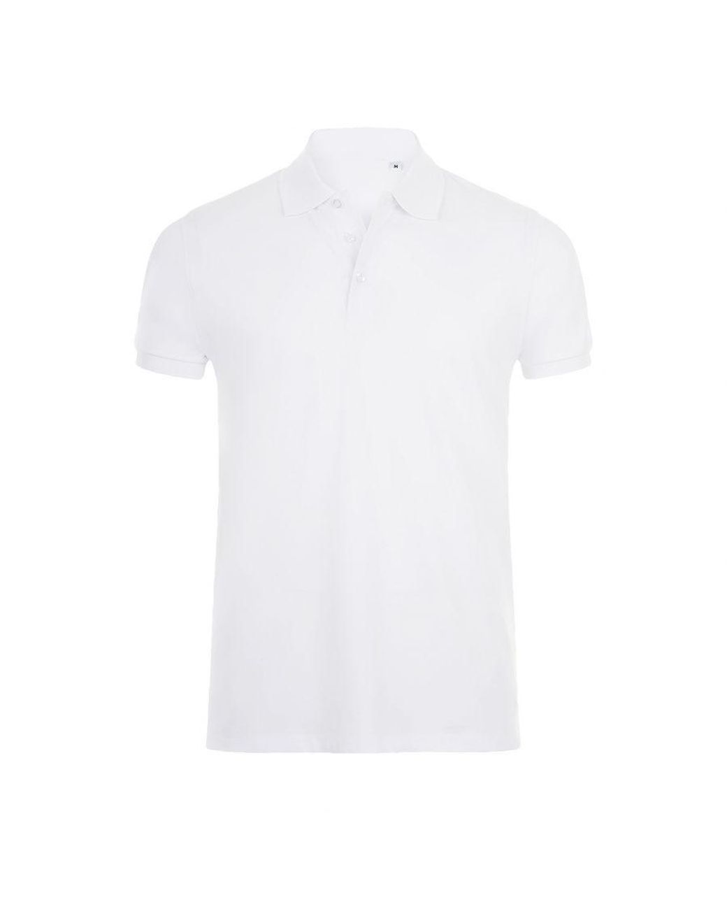 Sol's White Phoenix Short Sleeve Pique Polo Shirt for men