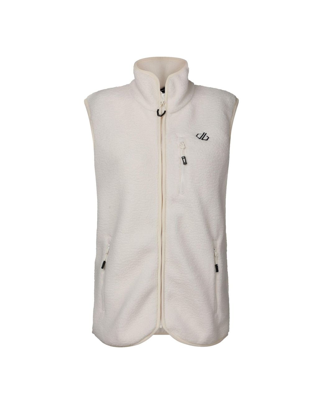 Dare 2b Gray Ladies Excursion Fleece Body Warmer (Egret)
