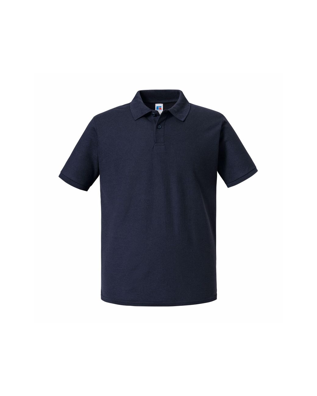 Russell Blue Authentic Pique Polo Shirt (French) for men