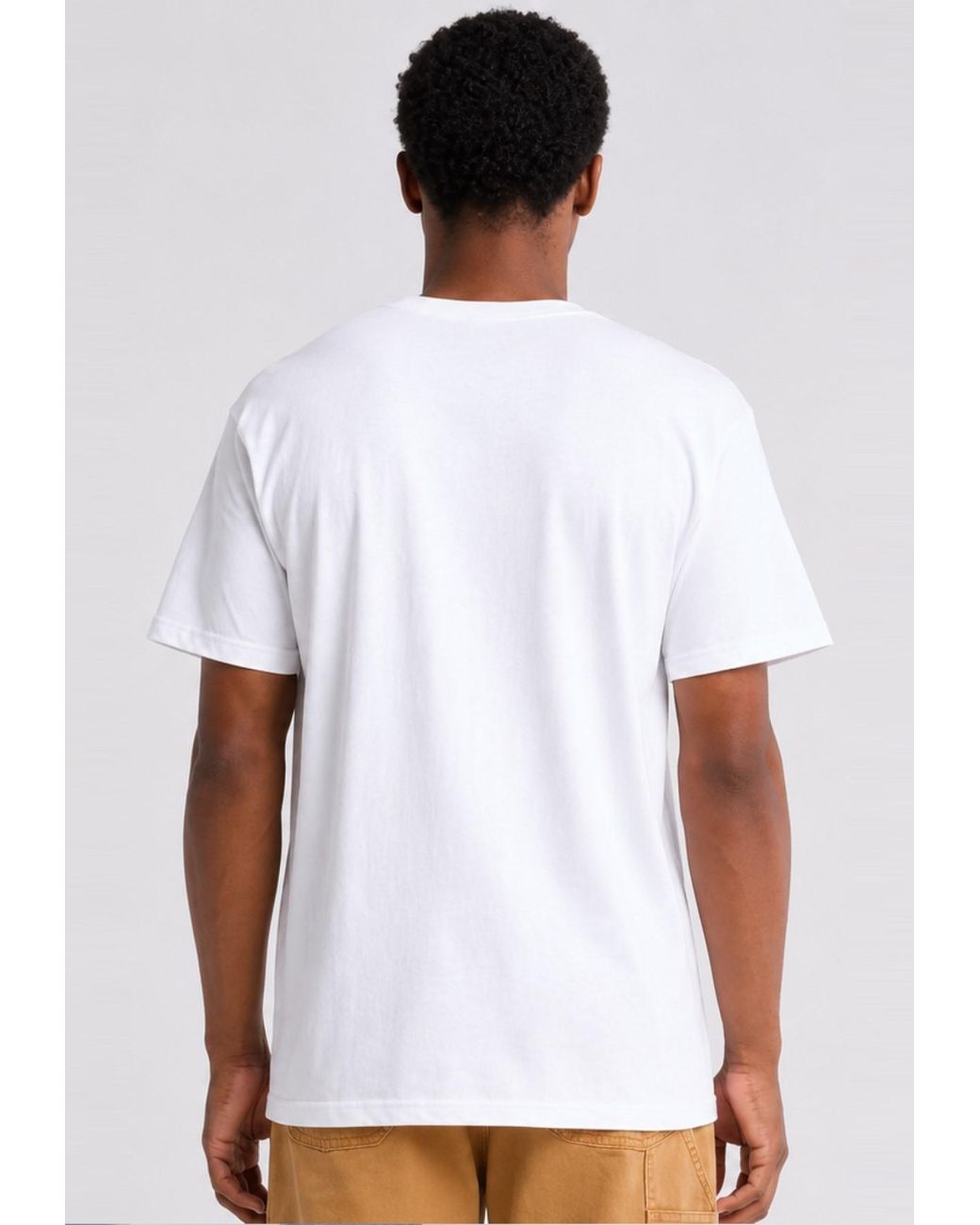 Vans White Classic Logo T Shirt for men