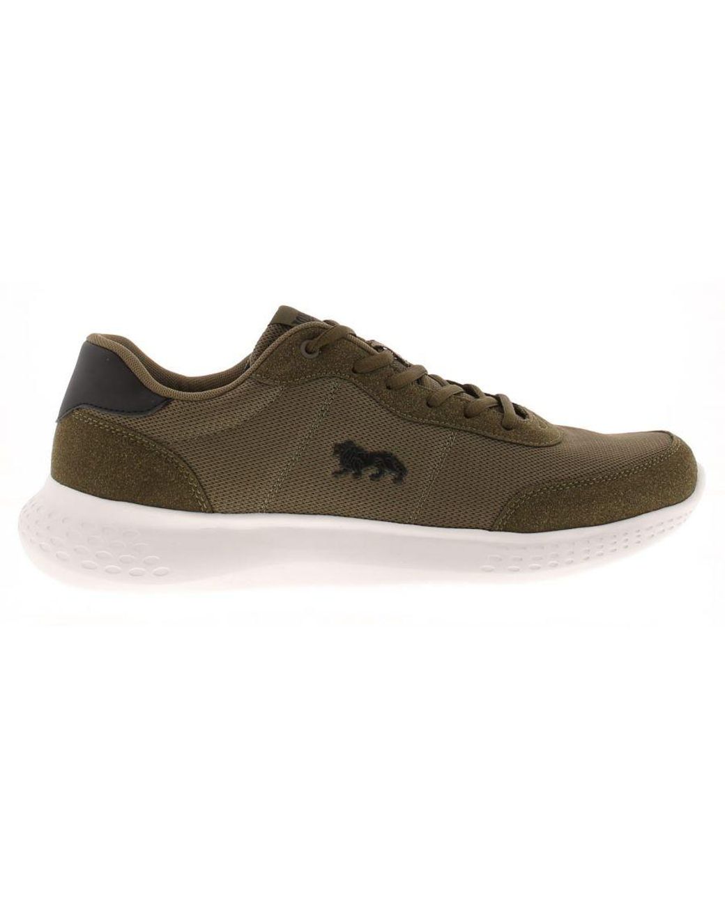 Lonsdale Green Trainers Kinross Lace Up for men