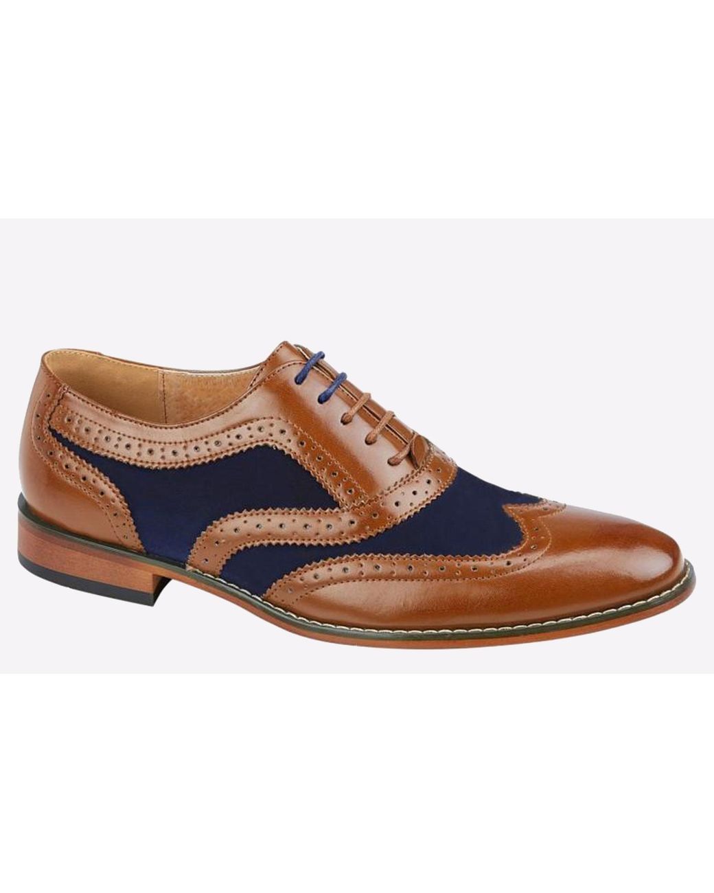 Goor Brown Mckinney Brogue for men