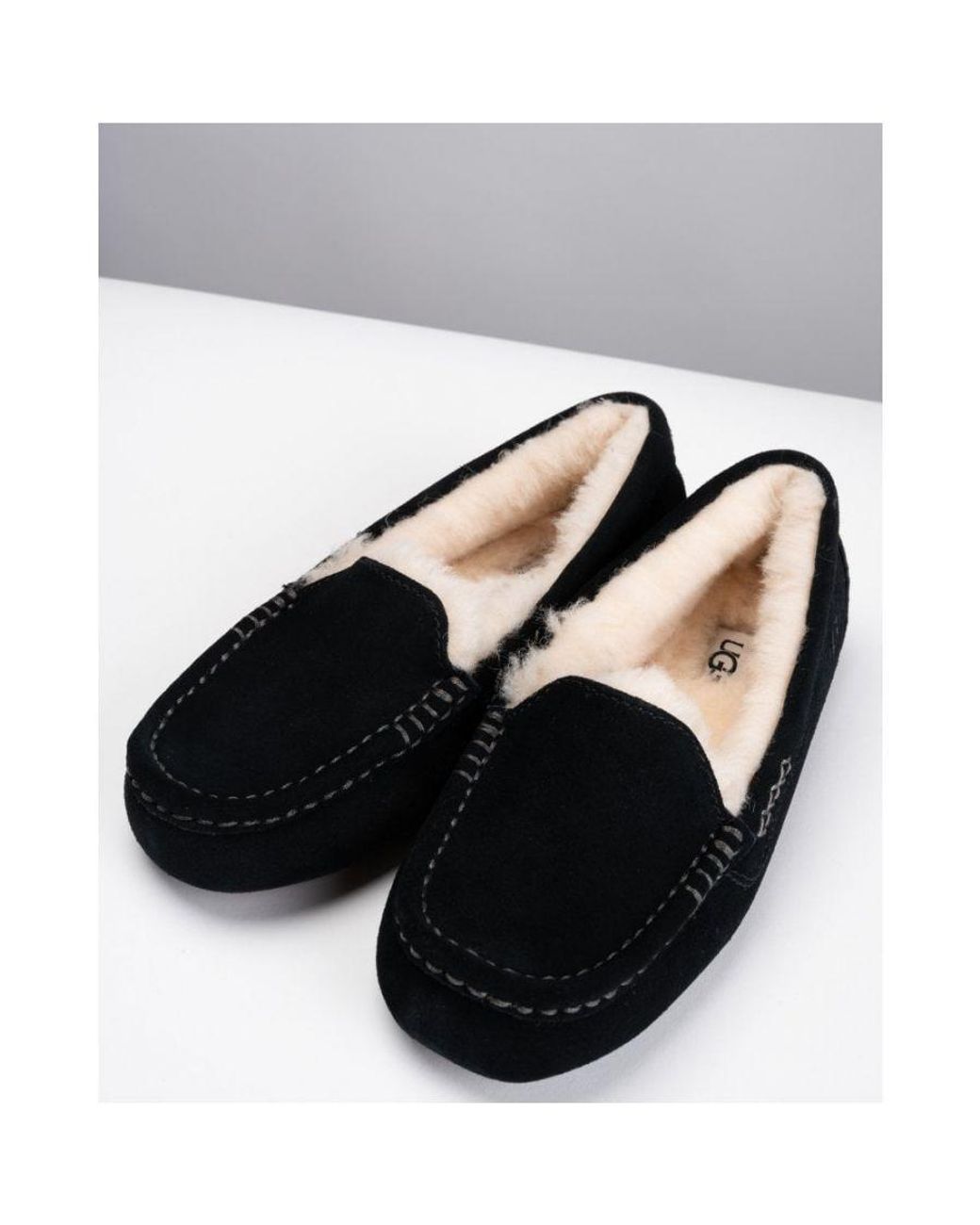 Ugg Black Ansley Slippers