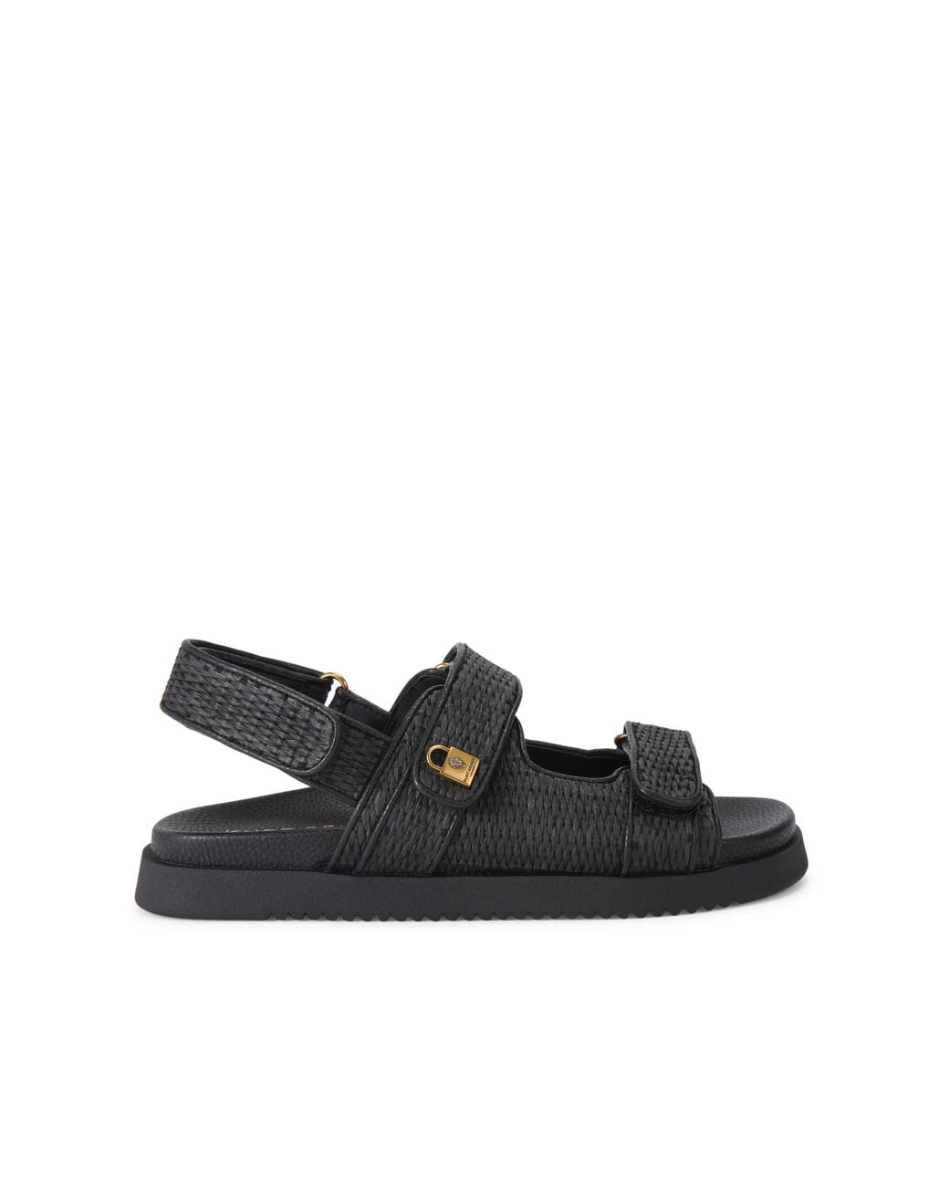 Kurt Geiger Black Kgl Brixton Lock Sandal Sandals