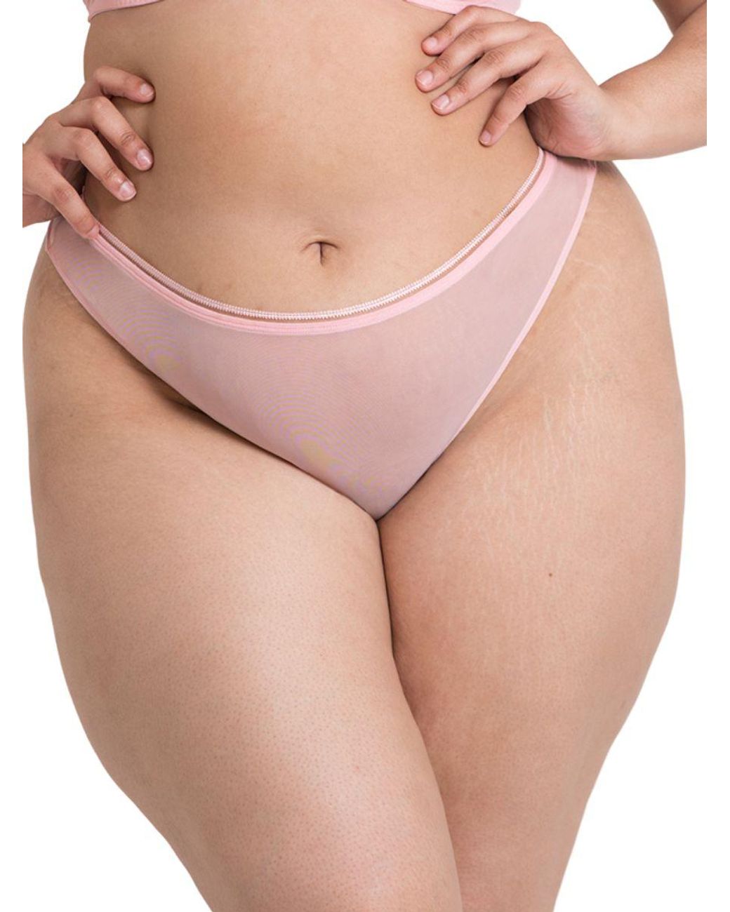 Curvy Kate Pink Lifestyle Thong
