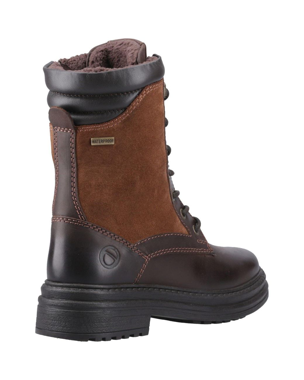 Cotswold Brown Lacock Leather Boots