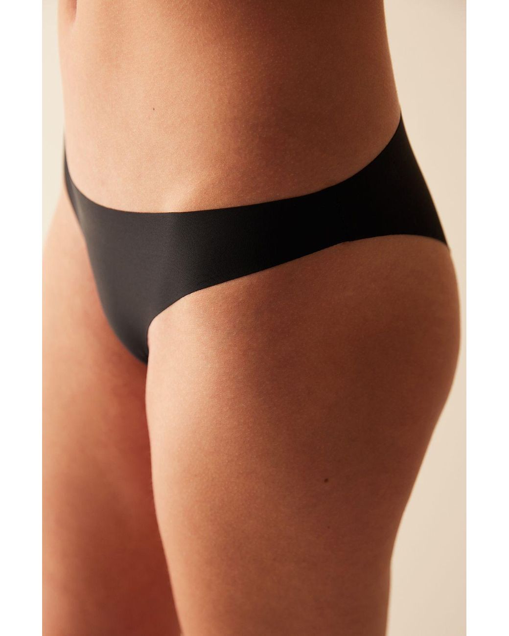 Penti Black Mid-Waist Brief Panties