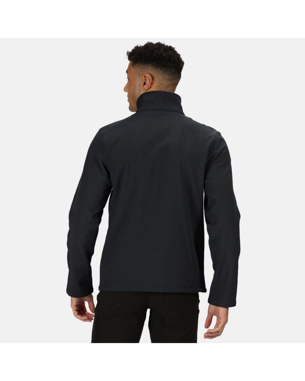 Regatta Black Cera V Wind Resistant Soft Shell Jacket for men