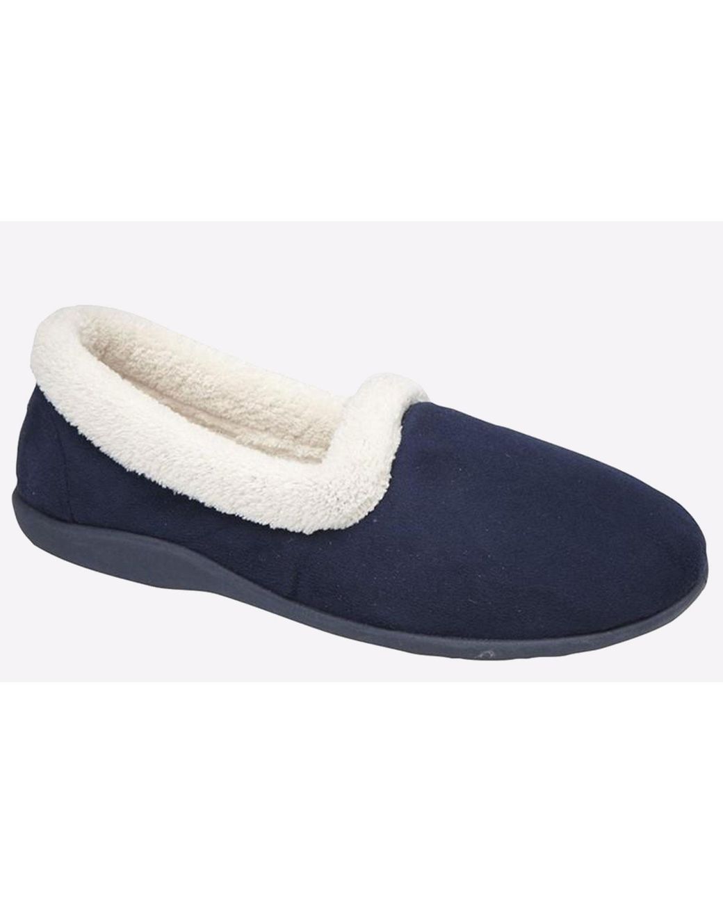 Sleeper Blue Sandie Ii Memory Foam Slippers