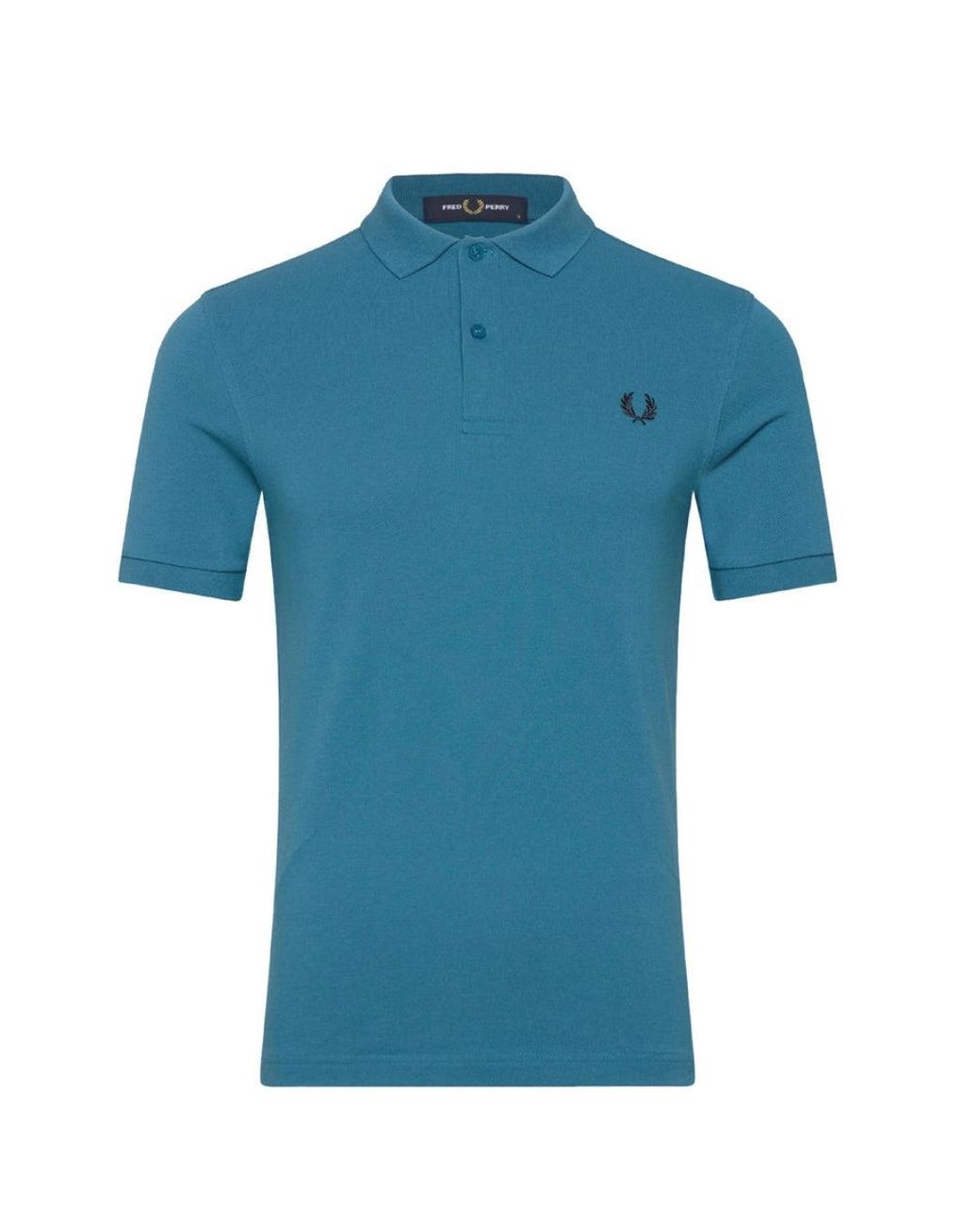 Fred Perry Blue Classic Ocean Polo Shirt for men