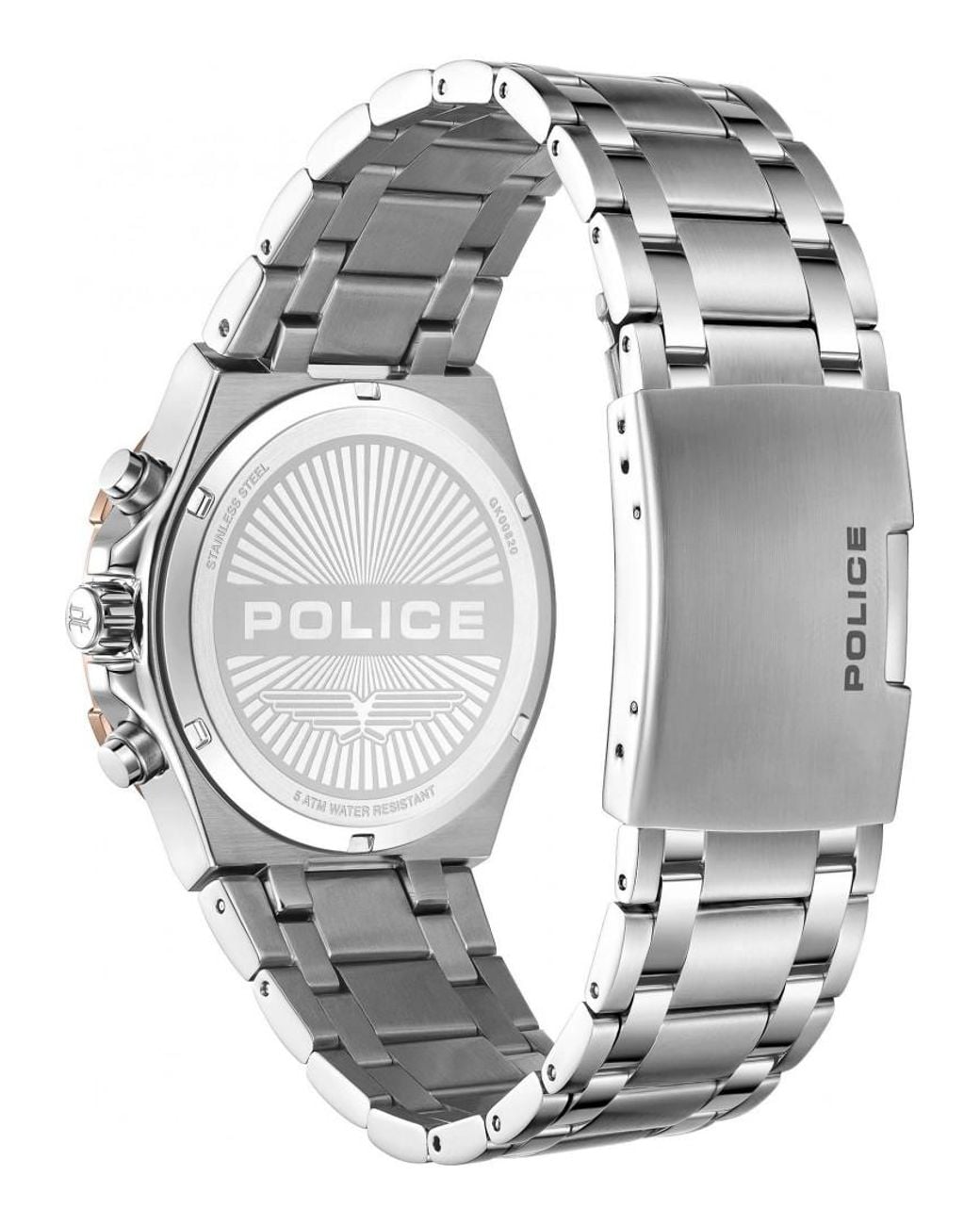 Police Gray Pewgk0082007 Guardian Watch for men